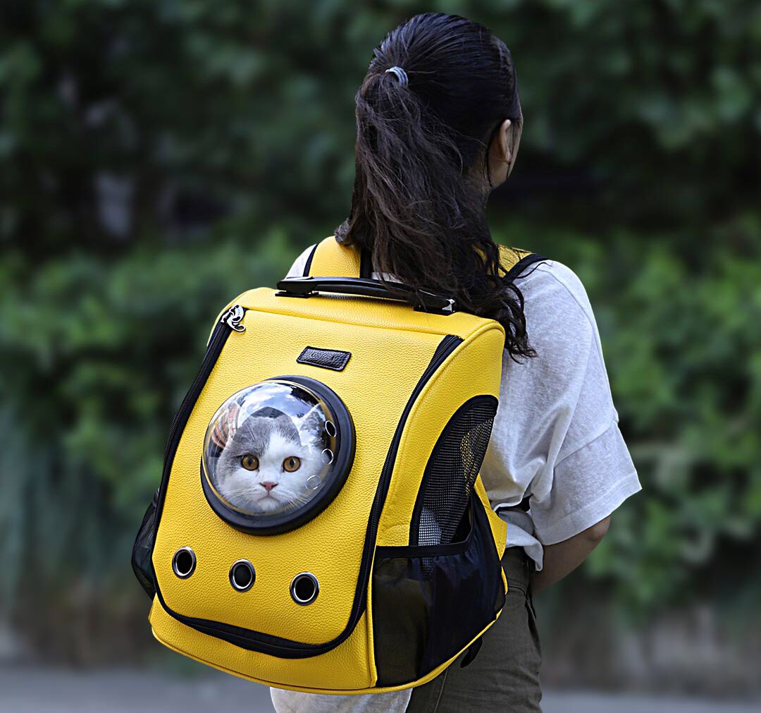 Переноска-рюкзак для животных Xiaomi Small Animal Star Space Capsule Shoulder Bag