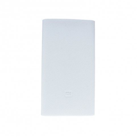Силиконовый чехол для Xiaomi Mi Power Bank 5000 mAh (White/Белый) - 1