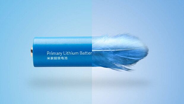 Батарейки Mijia Super Battery 4 Pack No. 5 (Blue/Голубой) - 3