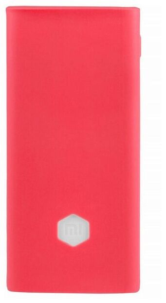 Силиконовый чехол для Xiaomi Mi Power Bank 2C 20000 mAh (Pink/Розовый) - 5