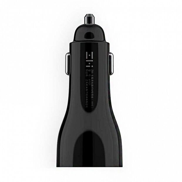 Зарядное устройство ZMI AP721 Metal Car Charger 45W Dual Port USB/Type-C (Black) - 1