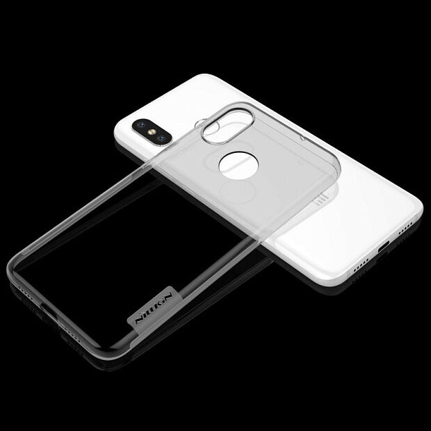 Чехол для Xiaomi Mi 8 SE Nillkin Nature TPU Case (Grey/Серый) - 7