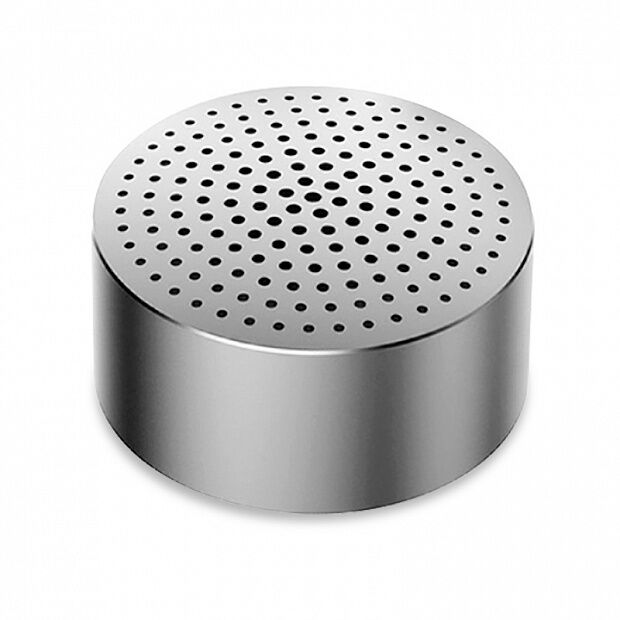 Xiaomi Mi Cannon Little Audio/Portable Round Box (Silver) - 1