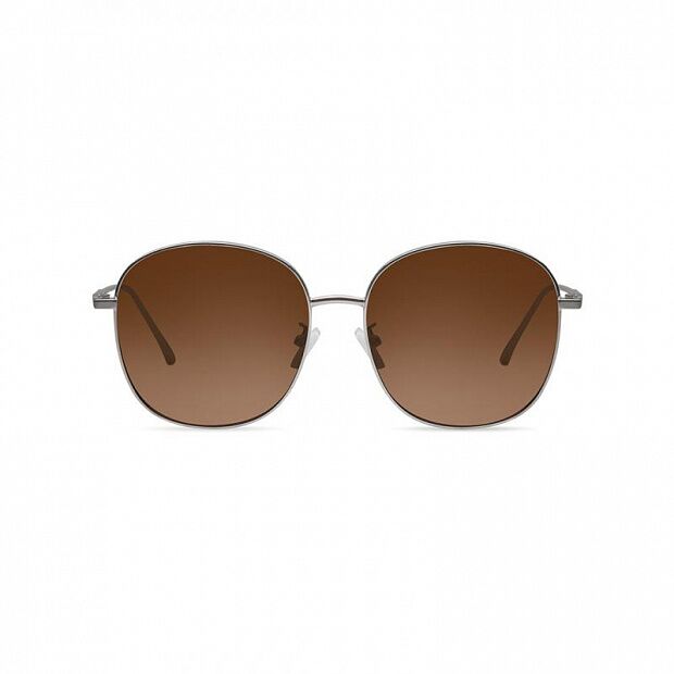 Xiaomi Matter Wave Metal Square Fashion Sunglasses (Brown) - 1