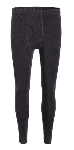 Мужская пижама Xiaomi Cotton Smith Men's Cashmere One-Piece Warm Suit (Black/Черный) - 3