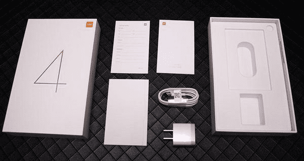 Комплектация планшета Xiaomi Mi Pad 4