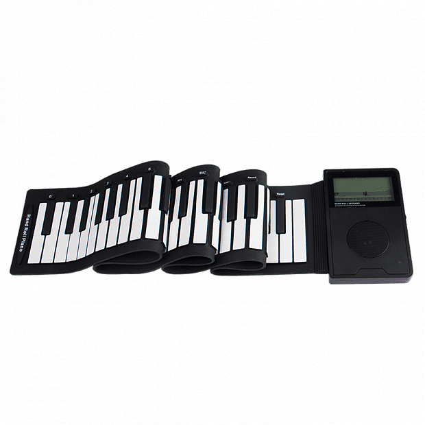 Умное клавишное пианино Anysen Portable Smart Hand Roll Piano (Black/Черный) 
