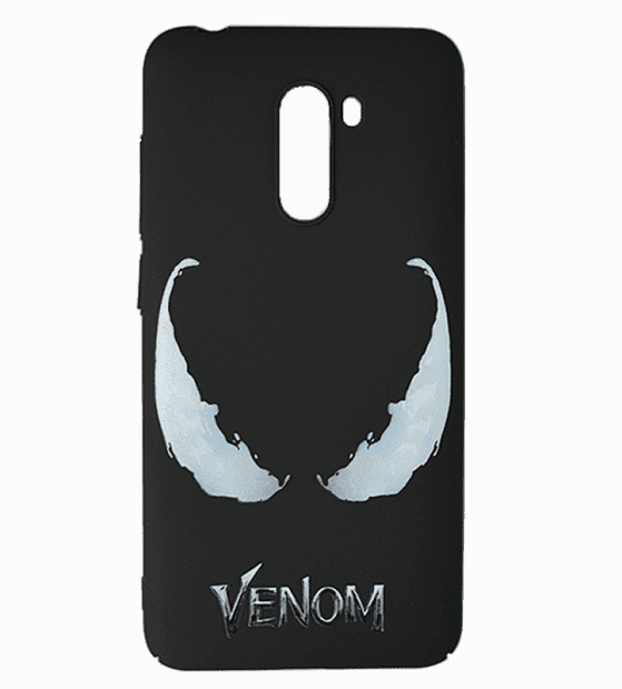 Защитный чехол для Xiaomi Pocophone F1 Venom (Black/Черный) - 1